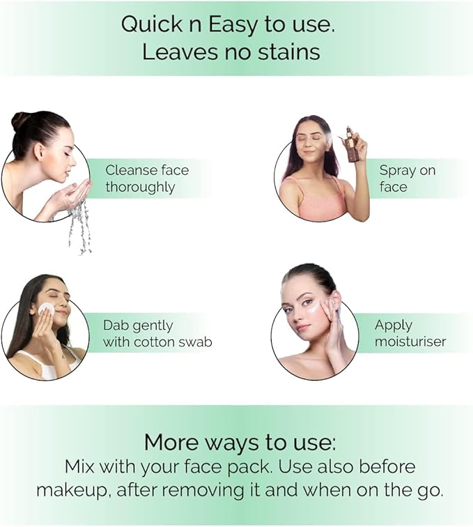 Viva Aloe Vera Hydrating No Gel Face Toner Mist 100 ml, Serum for Skin Hydration Repair & Sunburn, Alcohol Free Natural Face Toner for Glowing Skin, Toner for Oily Dry Combination Skin