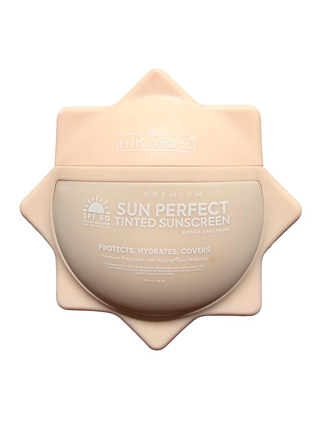 HikariSkin Essentials Ultra Fresh & Premium Sun Perfect Tinted Sunscreen - 50ml each