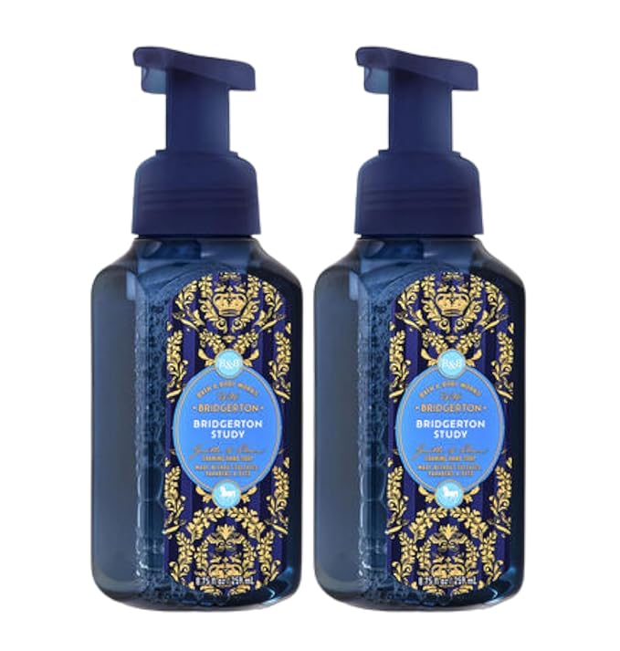 Bath and Body Works Gentle & Clean Foaming Hand Soap 8.75 Ounce 2-Pack (Bridgerton Study)