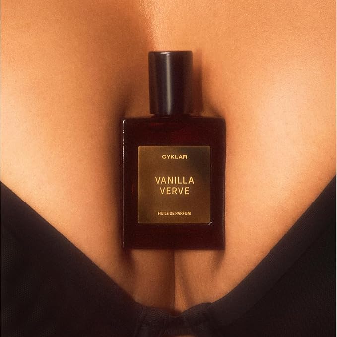 CYKLAR Perfume Oil for Skin – Vanilla Verve Scent – Spicy, Sweet & Creamy Perfume Fragrance with Gourmand Vanilla, Bergamot & Amber Notes – Travel-Friendly 30ml