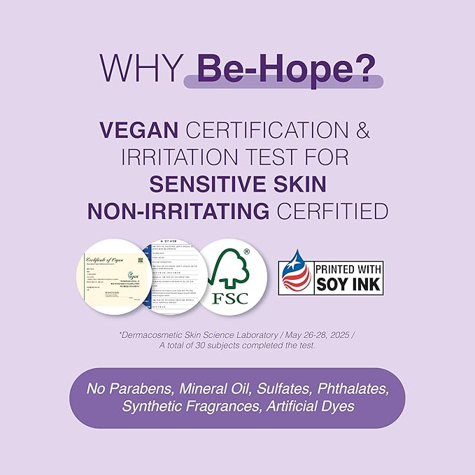 Be-Hope Luxury Vegan Moisturizing Sunblock | SPF 50+ PA++++ | Broad Spectrum UV Protection with Hydrating & Vegan-Certified Formula | 50ml