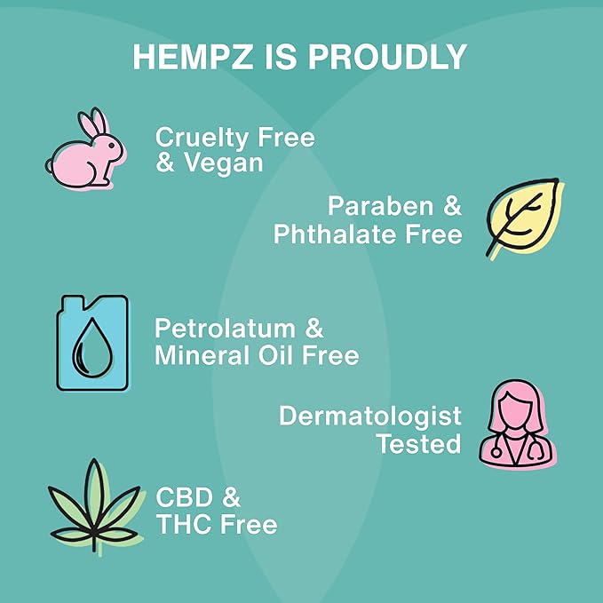 Hempz Mini Whipped Vanilla & Coconut Cream Body & Hand Lotion 2.25 oz.