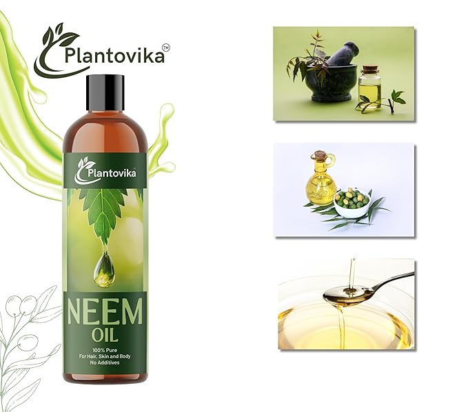 Pure Neem Oil (16 Oz) - 100% Cold Pressed, All Natural Concentrate, Unrefined, Multipurpose, Seed Extract