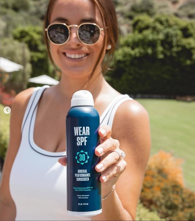 Wear SPF Mineral Performance Sunscreen Spray – Water & Sweat-Resistant SPF (1)