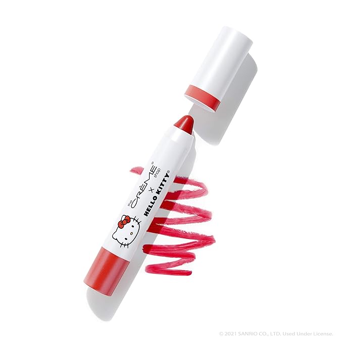 The Crème Shop x Hello Kitty | Hello Lippy Moisturizing Tinted Lip Balm (Strawberry Sweetheart)