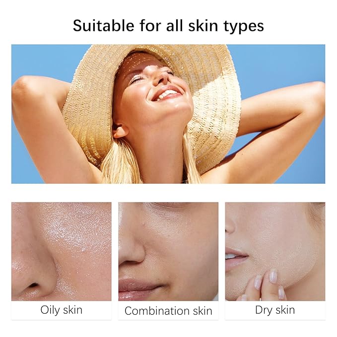 SPF 50 Daily Face Moisturizer Sunscreen with Hyaluronic Acid & Ceramides, Broad Spectrum Sunscreen for Dry Sensitive Skin, Non-Greasy Hydrating Lotion (2)