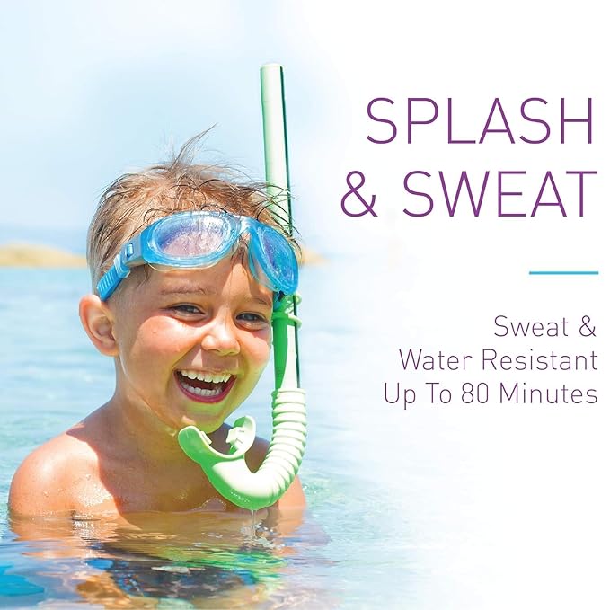 BOB Kids & Brush On Block SPF 30 Mineral Powder Sunscreen 2-Pack Bundle – Fragrance-Free Kids Formula + Translucent New Formula with Niacinamide, Hyaluronic Acid & Vitamin C, Broad Spectrum, Water Res