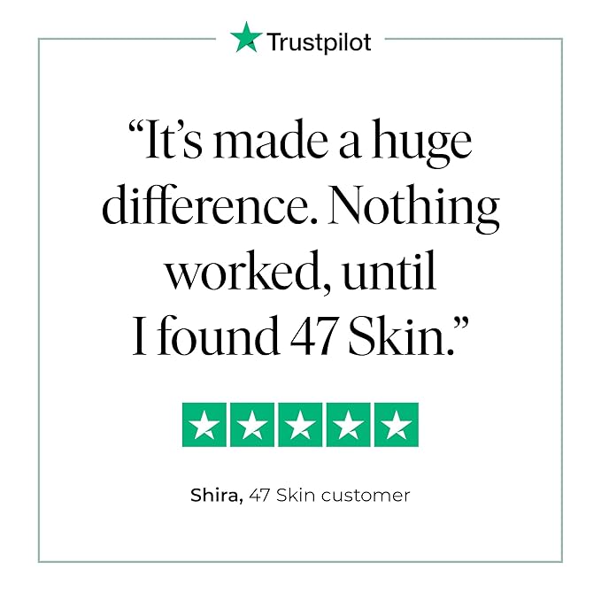 47 Skin Anti-blemish & scar repair Serum enriched with Silver Chitoderm for All Skin Types, Clear Skin Moisturiser, 50ml