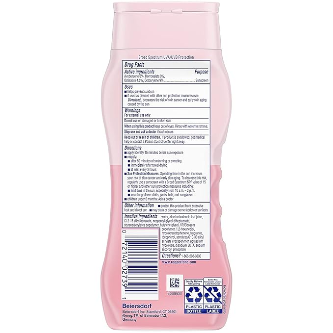 Coppertone Water Babies Non-Irritating Lotion with SPF 50 (Pack of 4)