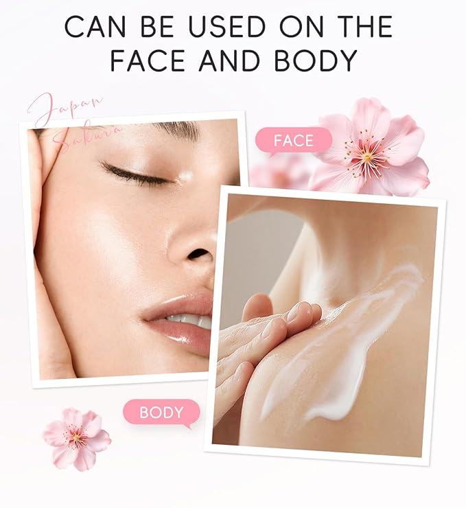 Anti Aging Night Cream for Women - Firming Skin Renewing & Hydrating Face Moisturizer with Firming Effect, JAPAN SAKURA Women Daynight Cream for Face, Korean Formula (50ml)