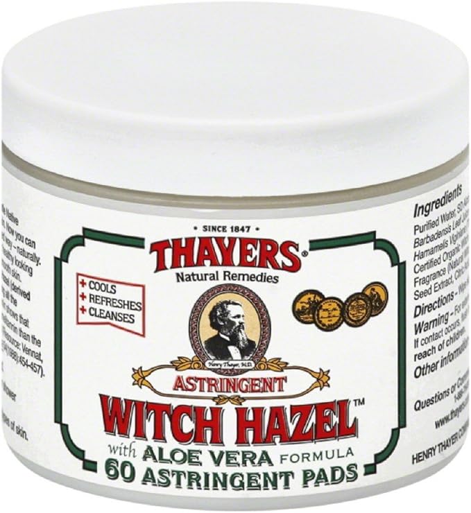 Thayer Witch Hazel Pads Orgnl