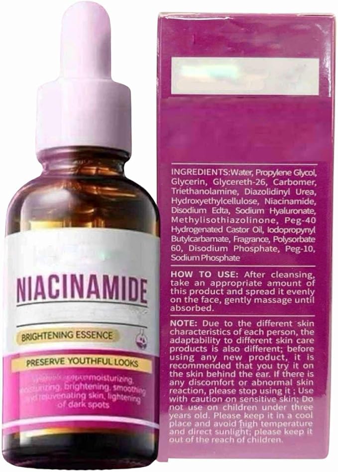 KNIYEA VC Soothing Toner 500ml & Niacinamide Serum 30ml – Skin Care Duo