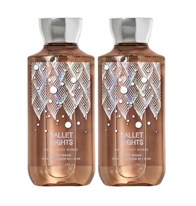 Bath & Body Works Signature Collection Shower Gel For Women10 fl oz Pack Of 2 (Ballet Nights)