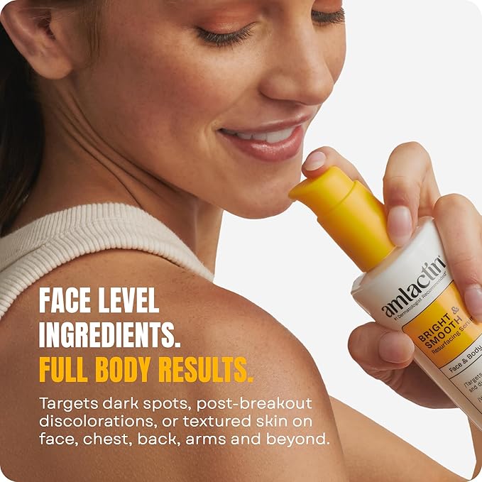 Amlactin Bright and Smooth Resurfacing Serum, 8oz