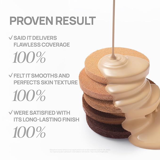 BANILA CO Covericious Ultimate Cover Cushion | Pore Blurring & Seamless Finish | Up to 100HR Long-Wear Matte Foundation | 20 Inclusive Shades | Korean Cushion Foundation (14g / 0.49 oz), 23N MEDIUM