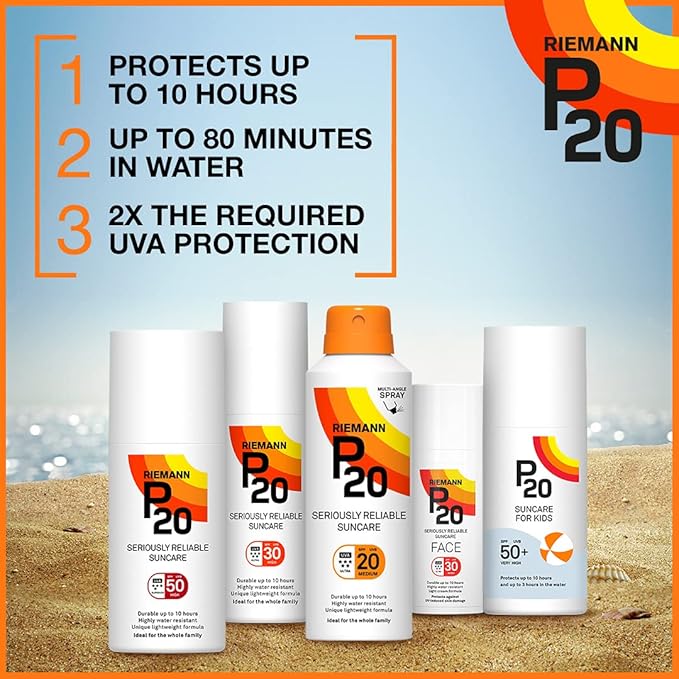 Riemann P20 Once a Day SPF 50 Sun Spray 200ml