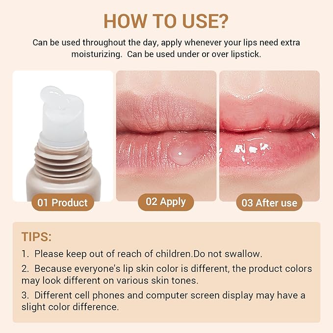 Lip Butter Balm Kit – Hydrating & Nourishing Tinted Lip Balm with Shea Butter & Avocado Oil – Lightweight, Non-Sticky, Glossy Lip Care for Soft & Smooth Lips