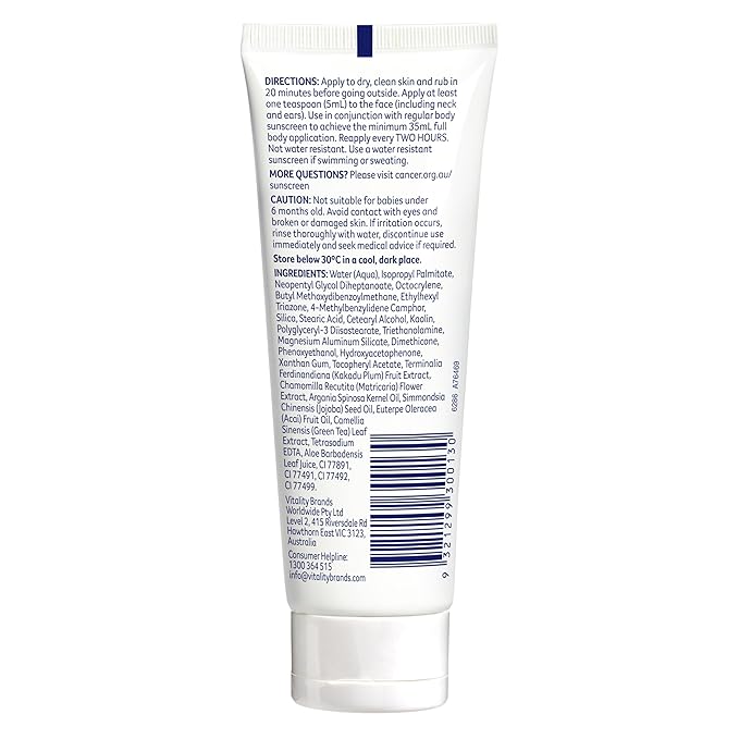 Cancer Council SPF 50+ Face Day Wear BB Cream Matte Medium Tint 50ml