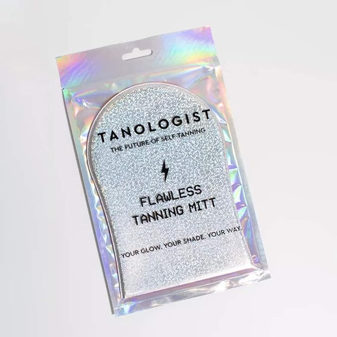 Tanologist Flawless Tanning Mitt, For Tanning Mousse, Water & Gradual Tan, Streak-Free Self-Tanner Application, Reusable & Machine Washable, No Stained Hands, Vegan & Cruelty-Free, 1 Count