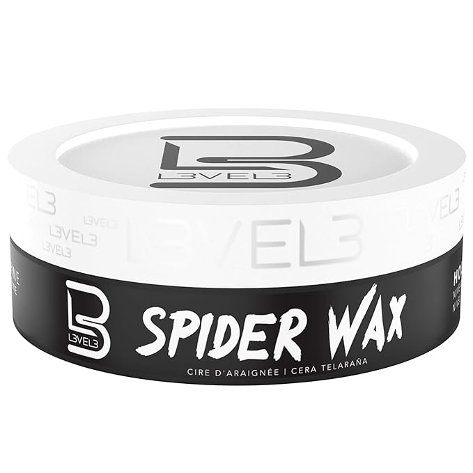 L3 Level 3 Spider Wax - Long Lasting and Strong Hold Improve your Hair Volume and Texture - Level Three Hair Wax for Men (150 ML)