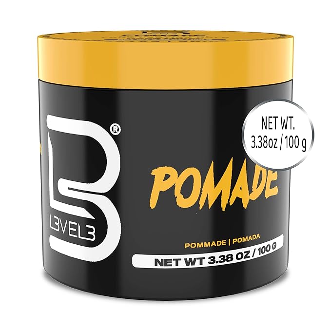 L3 Level 3 Pomade - Improves Hair Strength and Volume Long-Lasting Hold