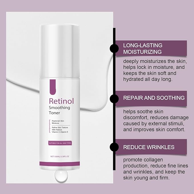 Hydrating Wet Toner - Deep Moisturizes, Locks Water, Plumps Skin, Reduces Fine Lines, Brightens Complexion(2PCS)