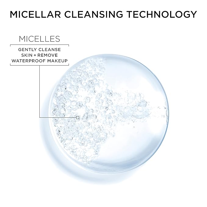 Garnier Micellar Cleansing Water, For All Skin Types, 13.5 fl oz + Micellar Cleansing Water, For Waterproof Makeup, 3.4 fl oz