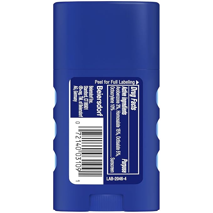 Coppertone Sport Sunscreen Stick SPF 40, Stick Sunscreen for Face and Body, Water Resistant, Travel Size, 1.5 Oz