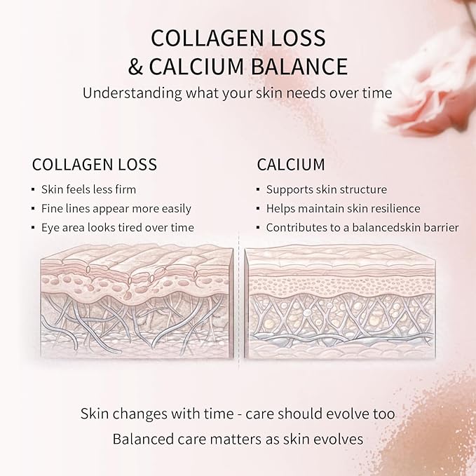 Calcium Daily Skincare Set with Multi Balm Stick – Lightweight Moisturizing Facial Care – Gentle Daily Hydration for Smooth-Looking Skin – Portable Balm Stick for Face & Neck, All Skin Types