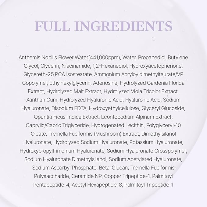starlike Chamomile Skin Barrier Toner I 7.1 Fl Oz (210 ml) I Face Toner for Soothing, Deep Hydrating, Moisturizing, Boosting & Balancing I Korean Skin Care I Chamomile Water, Hyaluronic Acid & Peptide