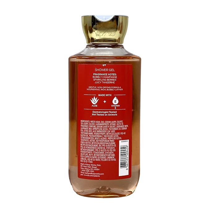 Bath & Body Works Champagne Toast 3 Piece Shower Gel Value Pack with a Himalayan Salts Springs Bar Soap - Full Size