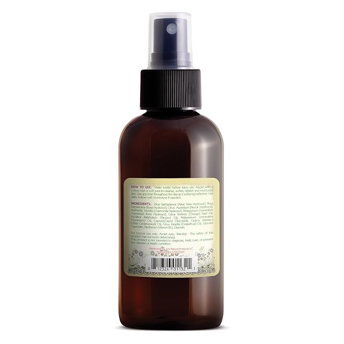 Facial Toner All Skin Types | Botanical Toner | A Blend with Natural Ingredients | The Best Toner for All Skin Types | Made with Herbal Extracts | Just Nutritive | 4 fl oz