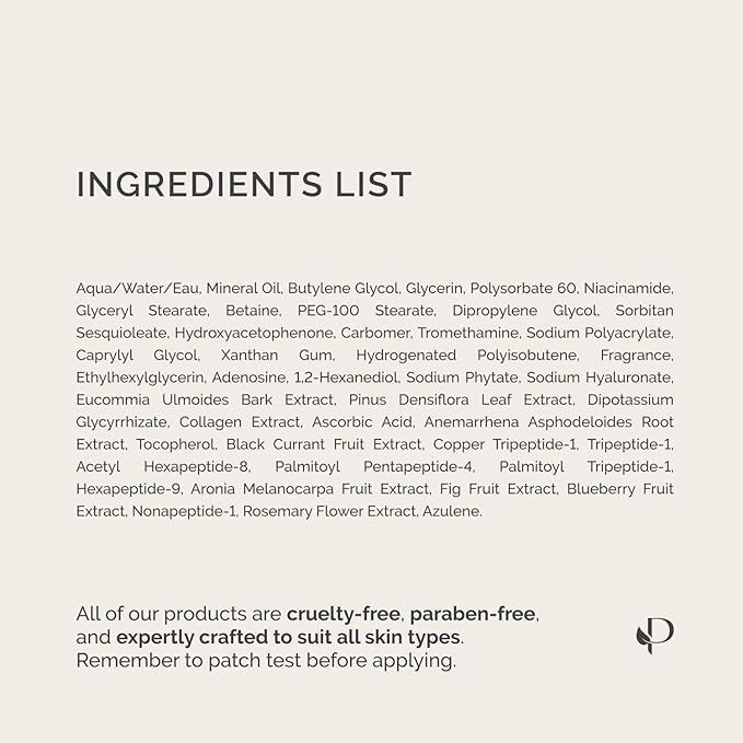 PLANTIFIQUE Korean Vitamin C Face Massage Serum – Hydrating Anti-Aging Collagen & Peptides Formula – Perfect for Gua Sha Facial Massage & Even Skin Tone Glow