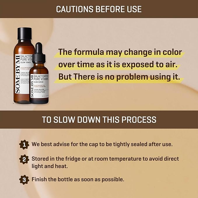 SOME BY MI Galactomyces Pure Vitamin C Glow Serum & Toner