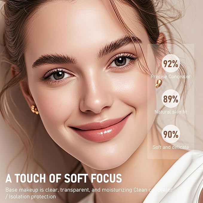Flawless Eraser Foundation Stick,Korean Hydrating Lightweight Foundation Stick with Brush, Waterproof Thin and Cover Blemishes for All Skin Types (pink velvet, 03)