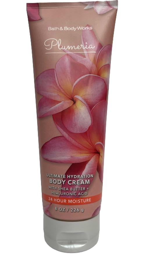 Bath & Body Works Plumeria Pleasures Collection Body Cream 8 oz by Bath & Body Works
