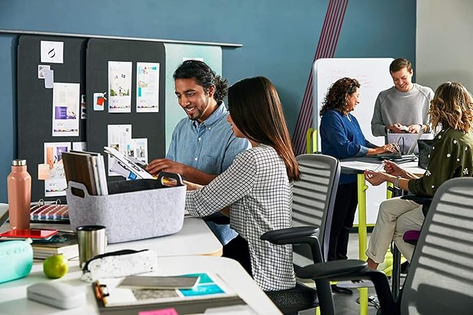 Steelcase Series 1 Work Office Chair - Malt, Hard Floor Casters