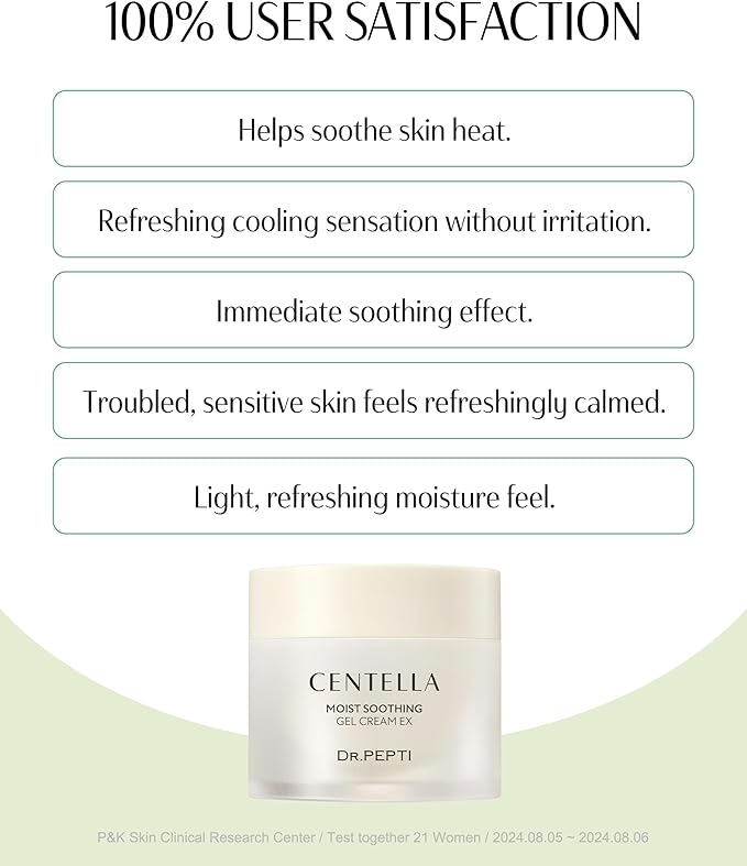 DR.PEPTI Centella Toner EX + dr.pepti Centella Moist Soothing Gel Cream EX Bundle