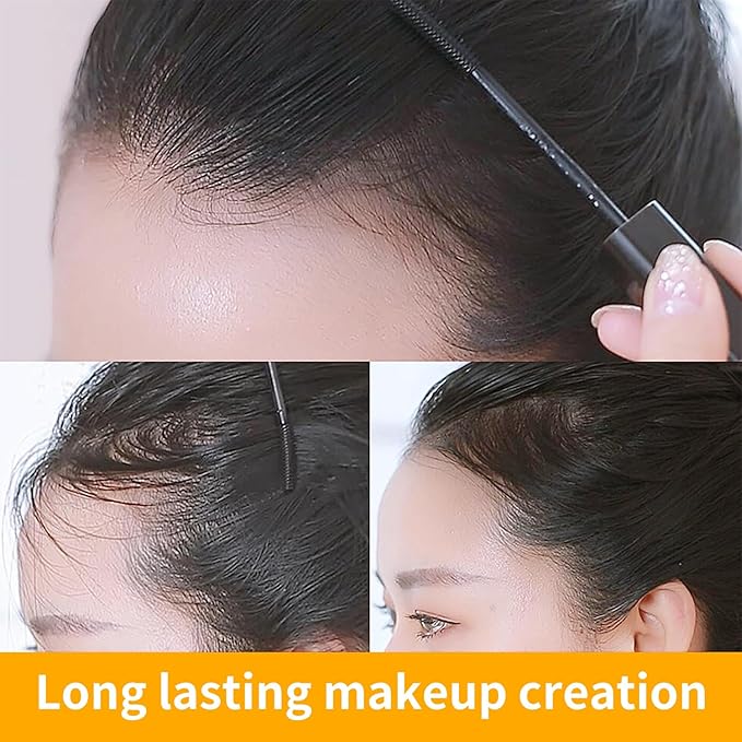 FUNAN 4 Pack Hair Feel Finishing Stick for Small Broken Hair, Fly Away Hair Tamer Stick for Enhance Gloss of Hair Mascara
