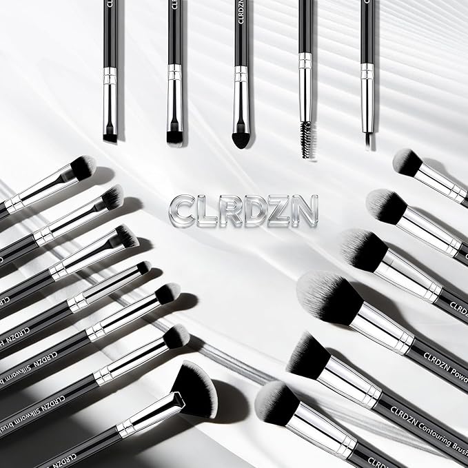 Makeup Brush Set, 19Pcs Multi-functional Makeup Brushes Set Professional with Case Facial Makeup Accessories, Foundation Makeup Brush Kit Eye Make up Brushes & Tools