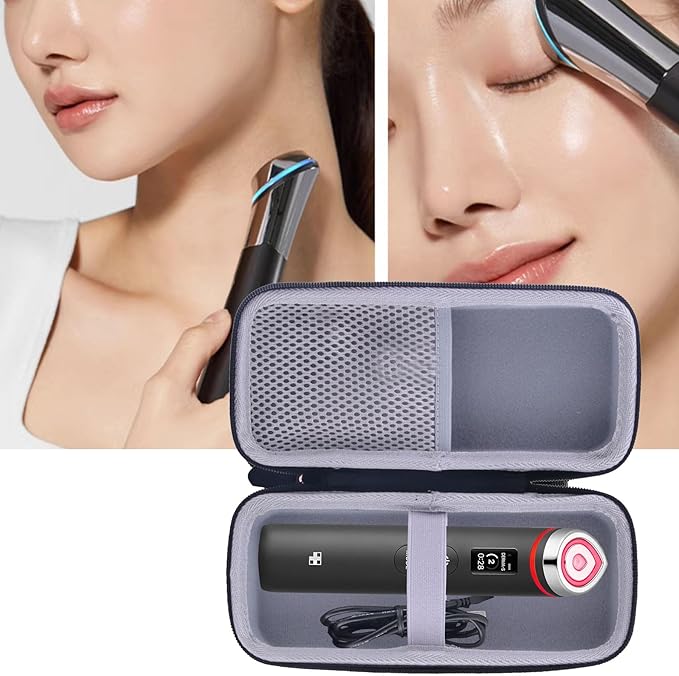 WERJIA Hard Carrying Case Compatible with Medicube Age-R Booster Pro,Mini Booster Pro