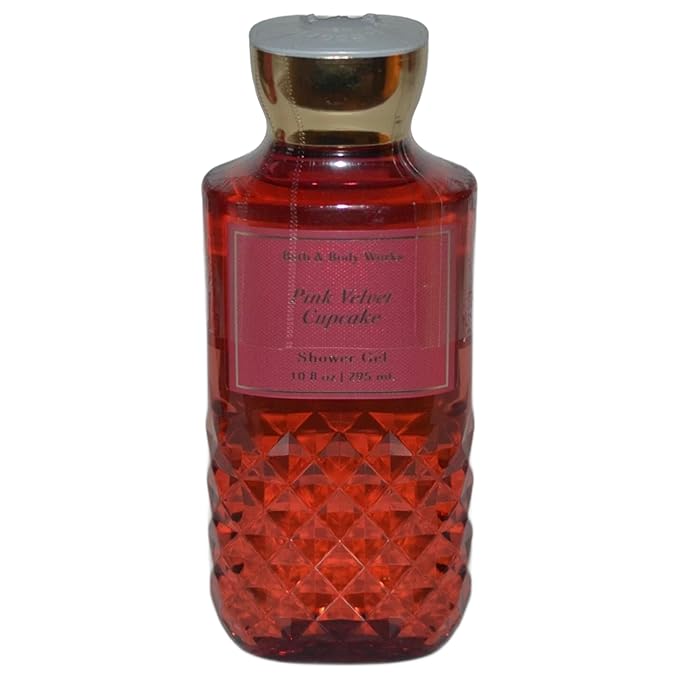 Bath & Body Works Signature Collection Shower Gel For Women10 fl oz (Pink Velvet Cupcake)