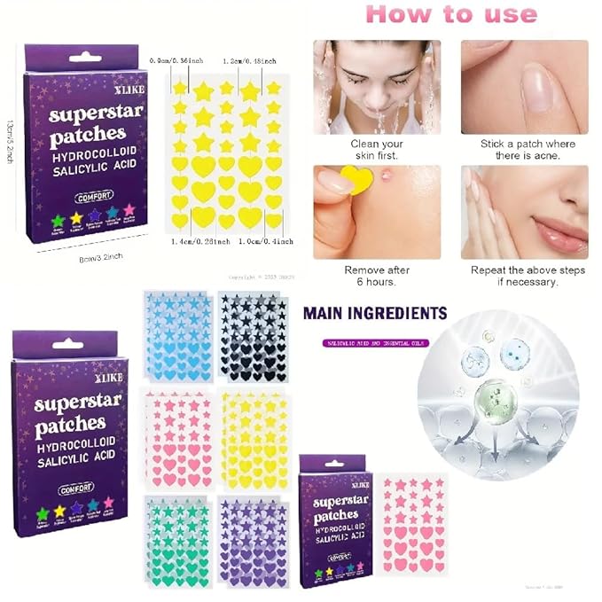 iNNBEAUTY PROJECT Mineral Sun Glow Broad Spectrum SPF 43 PA +++ with and Vitamin C 1.7 oz / 50 ml (Medium-Deep) + Bonus Acne Patch (36 Pieces)