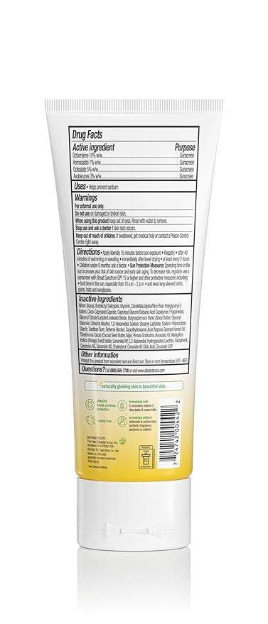Alba Botanica Hydrating Sunscreen Body Lotion SPF 50, 3 Oz