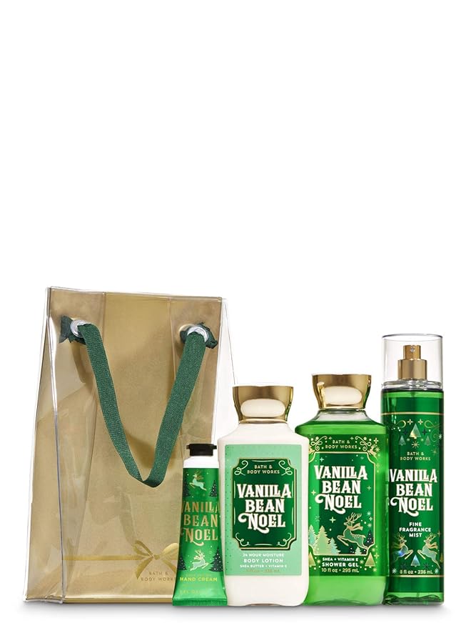Bath & Body Works VANILLA BEAN NOEL Gift Bag