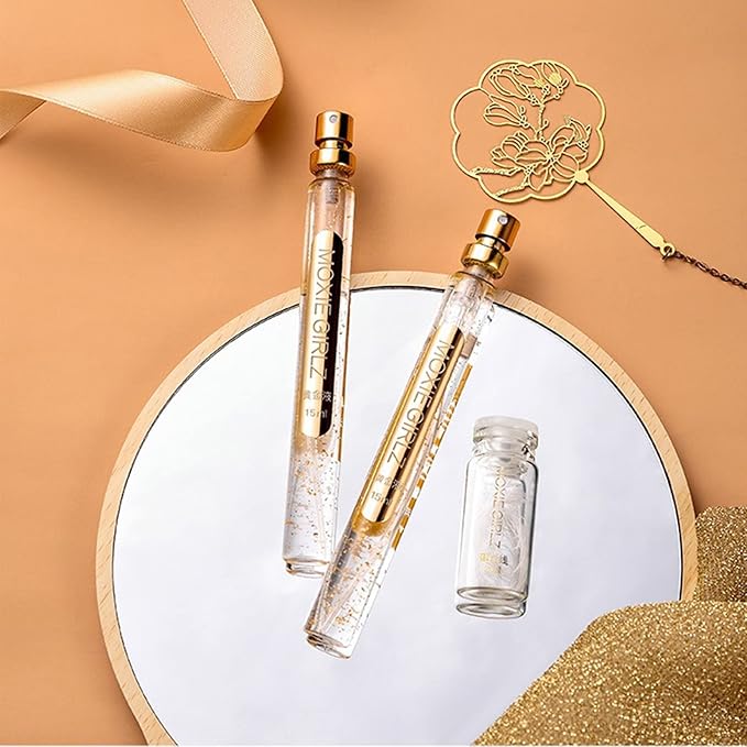 Soluble Protein Thread Lifting Set, Nano Gold Essence & Absorbable Collagen Silk Peptide Threads for Face, Hydrating & Firming Skin Care Kit, Reduces Appearance of Fine Lines & Wrinkles