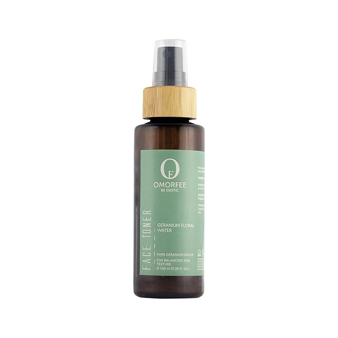 Geranium Floral Water | Face Toner | Pure Geranium Water | 100 ML / 3.38 Fl. Oz.