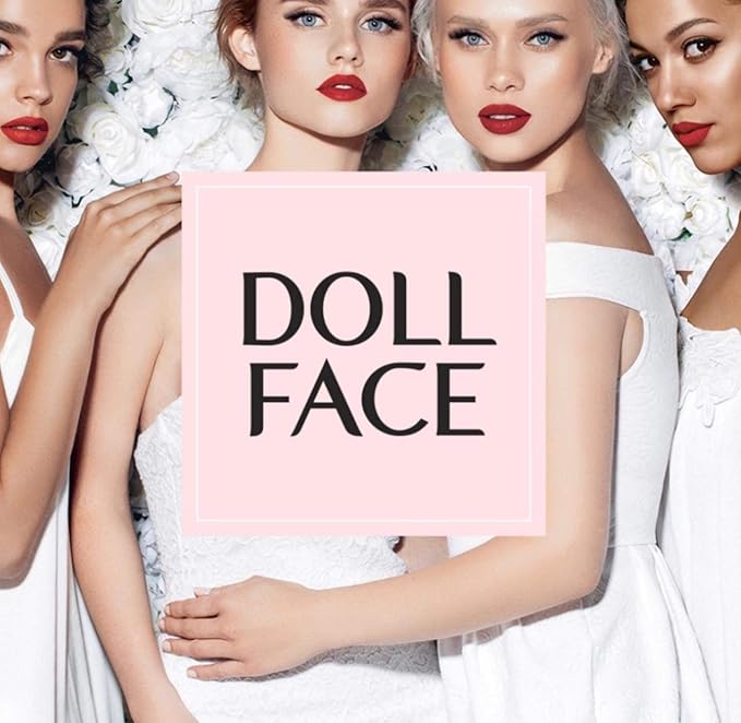 Doll Face Clarify Balancing Toner Glycolic Acid, Willow Bark and Enzymes, for Facial Soothing, Facial Toning 8oz