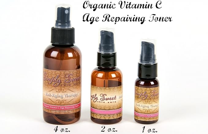 Anti Aging Toner (1oz) Skin Care Facial Fine Lines Wrinkle Reducer Cell Pores Organic Vegan Face Firming Cleaner