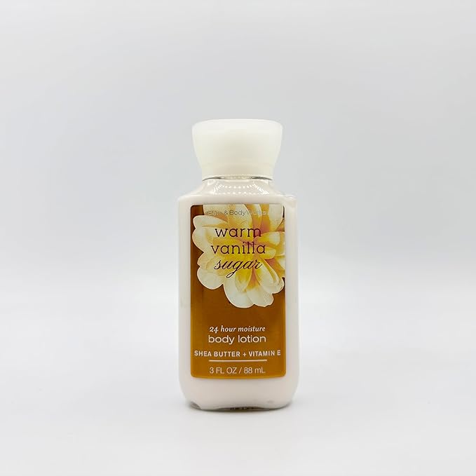 Bath & Body Works Warm Vanilla Sugar Travel Size 3-Piece Set | Includes: 3oz Shower Gel, 2.5oz Fine Fragrance Mist and 3oz Body Lotion